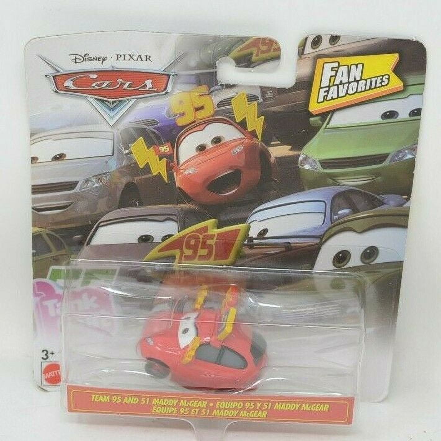 Disney / Pixar Cars Fan Favorites Team 95 & 51 Maddy McGear Diecast Car