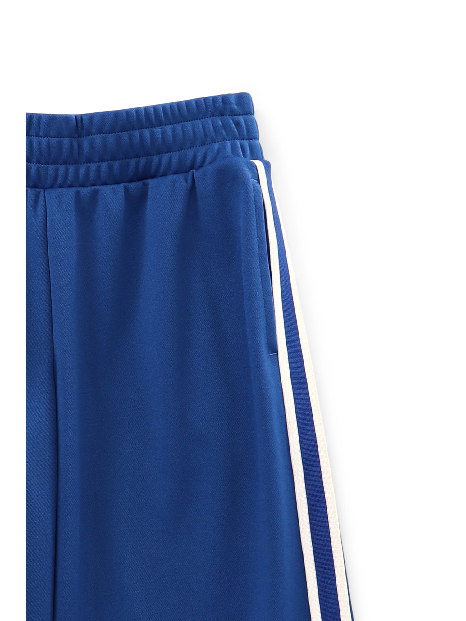 Weekend Academy Girls Wide Leg Track Pants with Side Stripes, Sizes 4-18