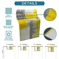 thumbnail image 6 of Oil Painting Abstract Geometric Yellow Table Runner Home Wedding Table Mat Centerpieces Decoration Party Dining Long Tablecloth, 6 of 6