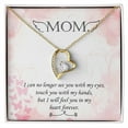 thumbnail image 4 of To Mom Remembrance Message I Can No Longer Forever Necklace w Message Card, 4 of 20