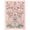 Pink, variant on Floral Runner Rug - Washable, Non-Slip Low Pile, Soft Thin Botanical Carpet for Hallway, Entryway, Bedroom, Kitchen - Collapsible Vintage Blue-Green, 2x6ft (61x183cm)