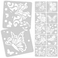 thumbnail image 6 of 12 Sheets Butterfly Stencil Butterfly Painting Stencil Craft Stencil Butterfly Template, 6 of 7