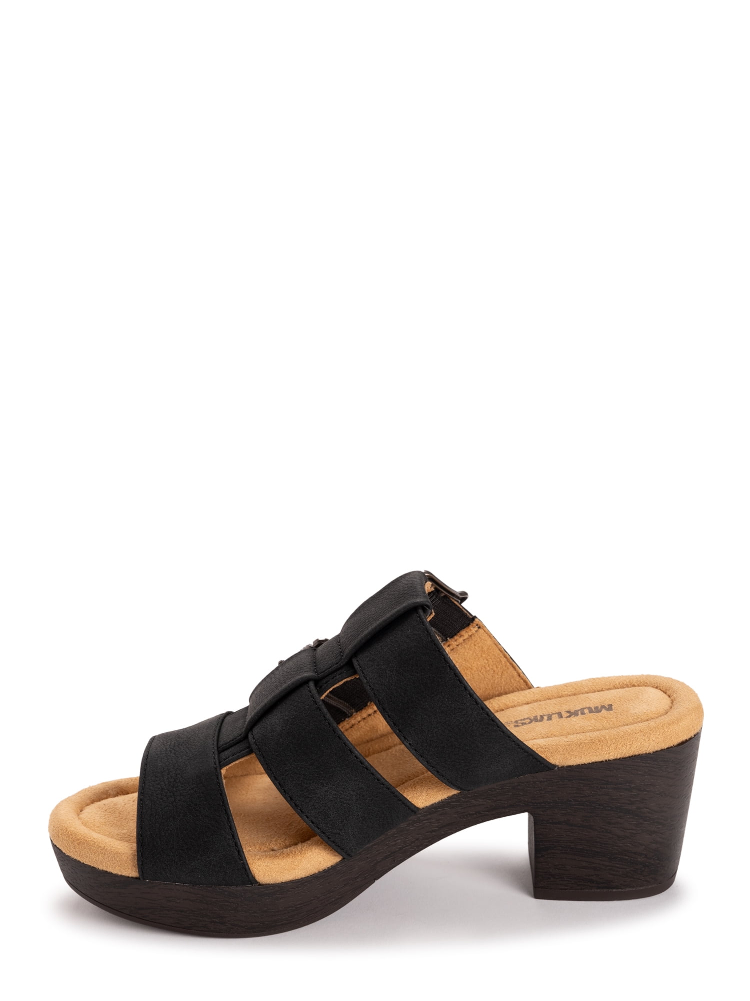 Muk Luks Women's Mira Comfort Block Heel Sandal