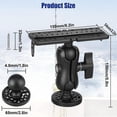 thumbnail image 5 of Fish Finder Mount Base, Universal Mounting Plate, Fish Finder Bracket, Fish Finder Holder, 360 Adjustable Fish Finder Rack, 5 of 5