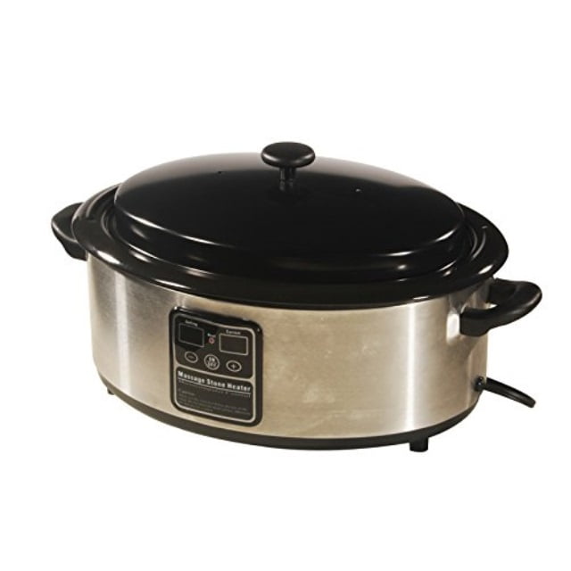 master massage 6 quart hot massage stone heater warmer heating device