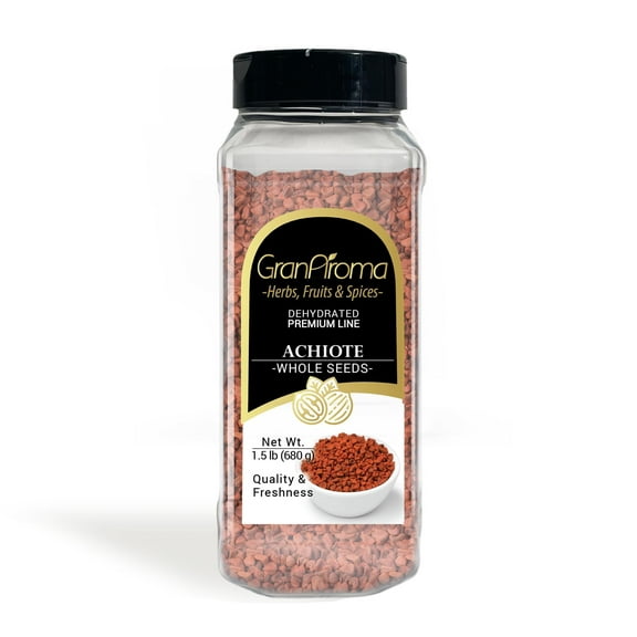 GranAroma Whole Annatto Seeds, 1.5 lb, Mild Spice, Grilling & Cooking, Versatile Ingredient