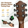 thumbnail image 4 of Infans 41" Full Size Dreadnought Cutaway Acoustic Guitar Kit Beginner Guitarra Coffee, 4 of 7