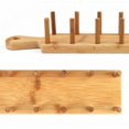 thumbnail image 4 of Tacos Holder Tacos Stand Rack Tray Plate Wood Pie Holder Wood Material Mexico Food Holder Household Tacos Shells Holder, 4 of 14