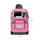thumbnail image 4 of Car Organizer Backrest Protector Pu Leather Car Seat Protector With Foldable Tablet Holder Waterproof Backrest Protector Backrest Bag For Kids (pink -, 4 of 4