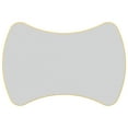 thumbnail image 3 of ECR4Kids Collaborative Bowtie Premium Thermo-Fused Adjustable Activity Table Grey/Yellow/Yellow - Standard Swivel, 3 of 4
