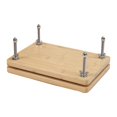 thumbnail image 1 of Book Press - Bamboo Wood Bookbinding Press New, 1 of 8