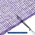 thumbnail image 4 of Uxcell PP Burlap Mesh Decorative Wrapping Ribbon 1 Roll Purple, 4 of 5