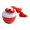 Red, variant on AOOOWER Squeaky Interaction Rolling Ball Toy with Automatic Motion 3 Speed for Small Dog