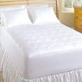 thumbnail image 2 of Safe & Warm 100% Cotton Top Electric Warming Mattress Pad, Safe and Warm Low Voltage and Invisiwire Technology, 11 Heat Settings, 10 Hour Auto Shut-Off and Overheat Protection, Fits 18" Mattress, 2 of 6