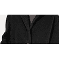 thumbnail image 3 of COLLECTIONB Womens Black Pocketed Button Down Winter Jacket Coat Juniors XS, 3 of 5