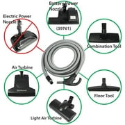Cen-Tec Systems 93070 Central Vacuum Kit with Switch Control Hose, 35 Ft, Silver