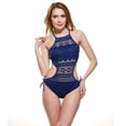 thumbnail image 3 of Traje de baño de una pieza, traje de baño de bikini hueco de encaje sexy europeo y americano, 3 of 5