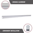 thumbnail image 6 of Hyper Tough LED 2500 Lumens 4-Foot T5 Dimmable Shop Lights, Pack of 6, 6 of 8