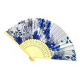 thumbnail image 3 of kjfeif Foldable Bamboo Fans,Eastern Style Handheld Fan Japanese Chinese Fan for DIY Decoration Wedding Dancing Party, 3 of 5