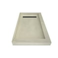 thumbnail image 2 of Tile Redi Rt3642rdl-Pvc Redi Trench 42" X 36" Rectangular Shower Base - Tileable, 2 of 7