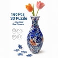thumbnail image 2 of Jarrón de rompecabezas 3D HHSME, jarrón de flores único para adultos con 160 piezas, 2 of 5
