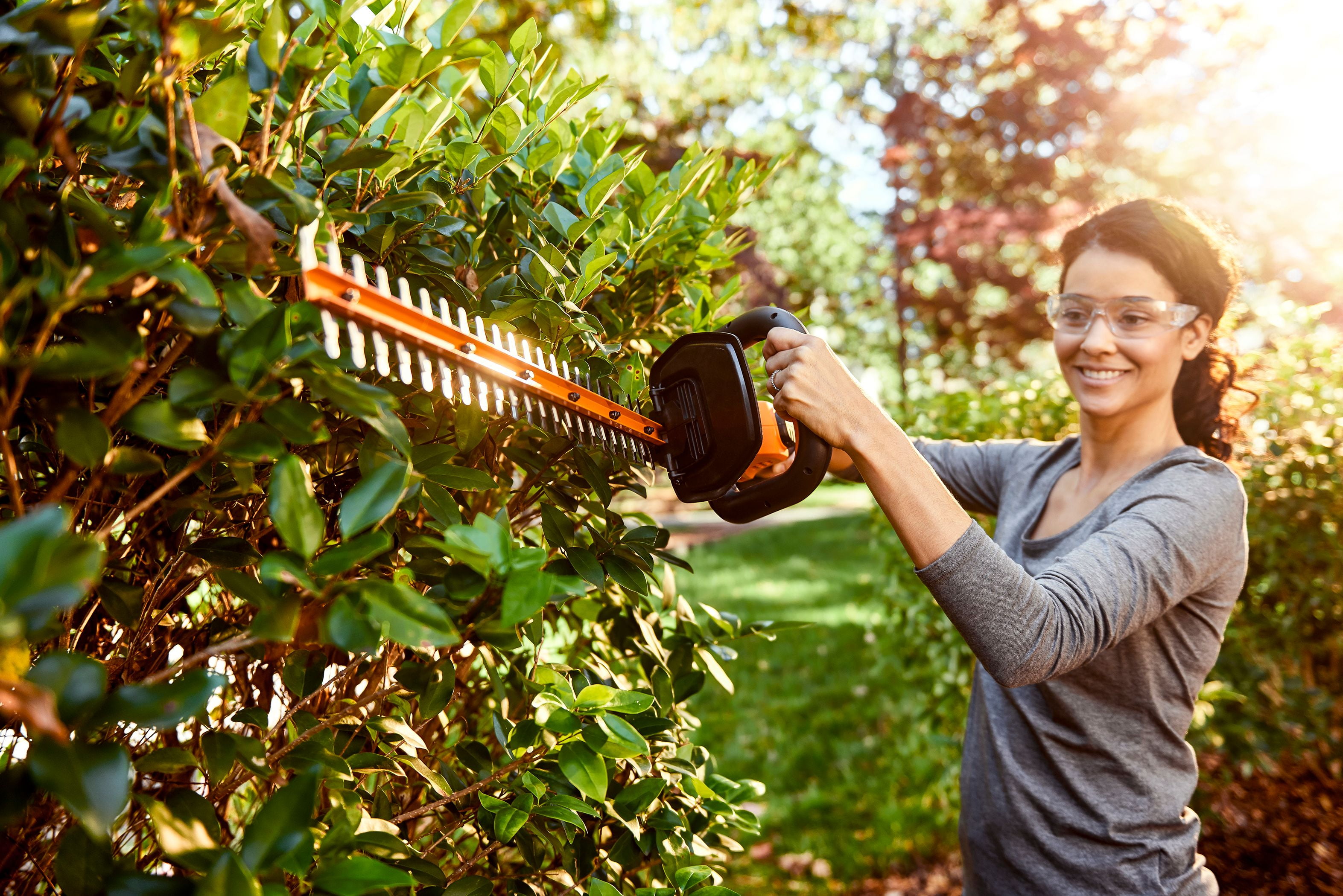 WORX 20V Power Share 22 Electric Cordless Hedge Trimmer Tool Walmart