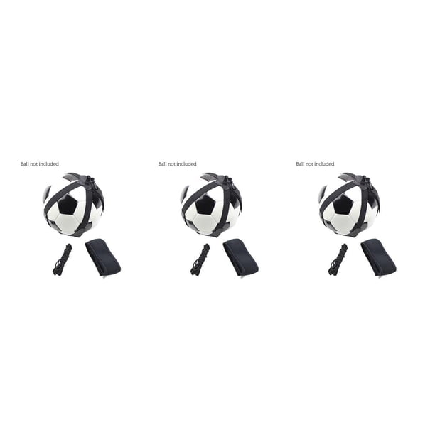 Greeniant Entrenadores de fútbol Cinturones de entrenamiento de fútbol Correas de práctica auxiliares ajustables para niños adultos, negro Type1 NO1 Greeniant CBP176709