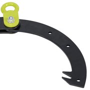 Timber Tuff TMW-53 14 Inch Log Grapple Tool w/ Clamping Teeth & Swivel Ring