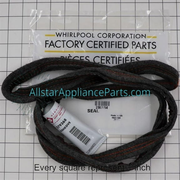 Whirlpool Dryer Drum Felt Seal Kit 280114