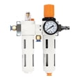 thumbnail image 5 of 8.15*4.76 Silver Tire Changer Machine Regulator Trap Filters Part Air Pressor Oil Water Separator, 5 of 18
