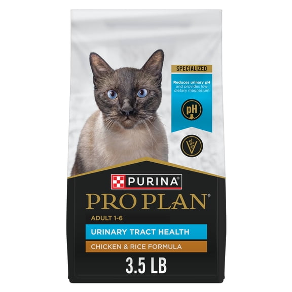 [Multiple Sizes] Purina Pro Plan Urinary Tract Health Dry Cat Food FOCUS Urinary Tract Health Chicken & Rice Formula