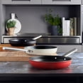 thumbnail image 3 of Sartén Smeg de 28 cm, roja, antiadherente, apta para horno, 3 of 3