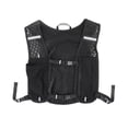 thumbnail image 3 of Chaleco para correr cómodo para mujeres y hombres, ligero y transpirable, mochila de hidratación. Negro, 3 of 7