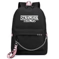 thumbnail image 1 of USB Backpack School Book Bags Fans Travel Bags Laptop Chain Headphone, 1 of 6