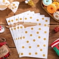 thumbnail image 1 of CNKOO 20 Drawstring Candy Bags Measuring 9.06*5.91*2.36 Inches  Three Types of Beautiful Plastic Gift Bags for Cookies  Suitable for Christmas  Weddings  Birthdays  Engagements  And Holid, 1 of 7