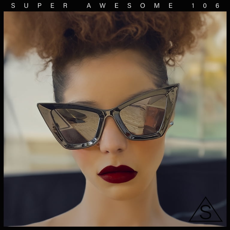 Manhattan Retro Square Flat Top Sunglasses – Metal Rim, UV400 Polycarbonate, Unisex (MH33)