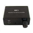 thumbnail image 1 of 3.5mm ME1 Condenser Microphone Headphone Amplifier Audio Preamplifier Mixing Board, 1 of 6
