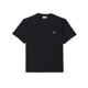 thumbnail image 4 of Camiseta de algodón negra para hombre Lacoste talla pequeña, 4 of 7
