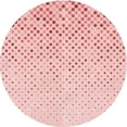 thumbnail image 1 of Ahgly Company Machine Washable Indoor Round Transitional Light Rose Pink Area Rugs, 3' Round, 1 of 7