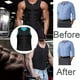 thumbnail image 1 of Chaleco De Sudor Chaleco de sudor de neopreno Elástico Hombres Sauna Fitness Chaleco para uso diario (M Azul), 1 of 7