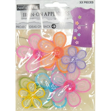 Next Style Applique Value Pack, Sheer Flowers