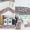 thumbnail image 6 of Kitchen Rugs and Mats Non Skid Washable Boho Vintage Pattern (8) Kitchen Mat and Rug Set,Floor Cushion Waterproof Rug,Rubber Backed Area Rugs for Kitchen Laundry, 6 of 7