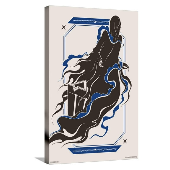 Harry Potter: Darker Arts - Dementor Canvas Wall Poster, 14.725" x 22.375"