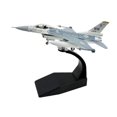 thumbnail image 2 of F16 Fighter Diecast Model Aircraft Juguete 1/100 Avión de recolección de exhibición de escala para el regalo de cumpleaños Souvenir Boy Room, 2 of 9