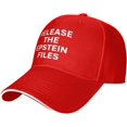 thumbnail image 1 of Release The Epstein Files Hat Classic Low Profile Baseball Cap Adjustable Golf Dad Hats, 1 of 8