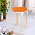 thumbnail image 5 of Fdelink Seat Cushion Clearance Round Garden Chair Pads Seat Cushion for Outdoor Bistros Stool Patio Dining Room Orange, 5 of 5