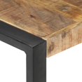 thumbnail image 3 of vidaXL Coffee Table 140x140x40 cm Rough Mango Wood, 3 of 4