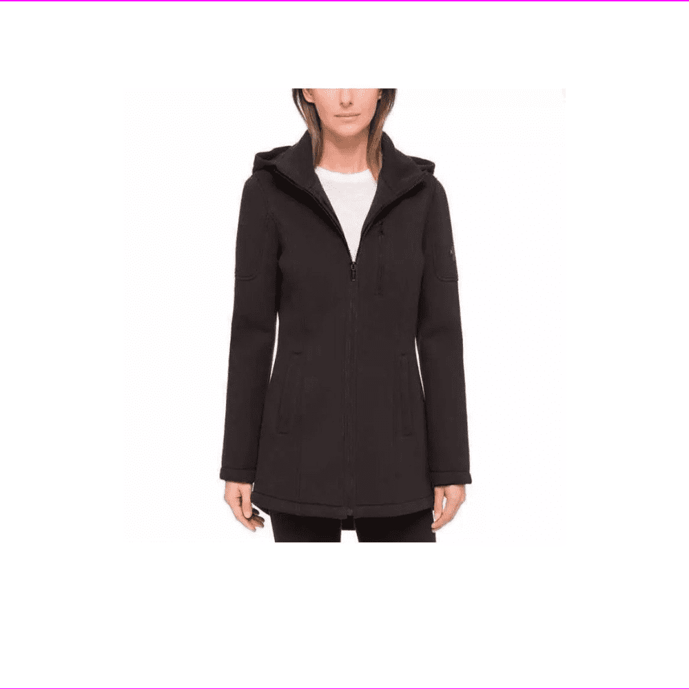 Andrew Marc Ladies' Hooded Knit Jacket 