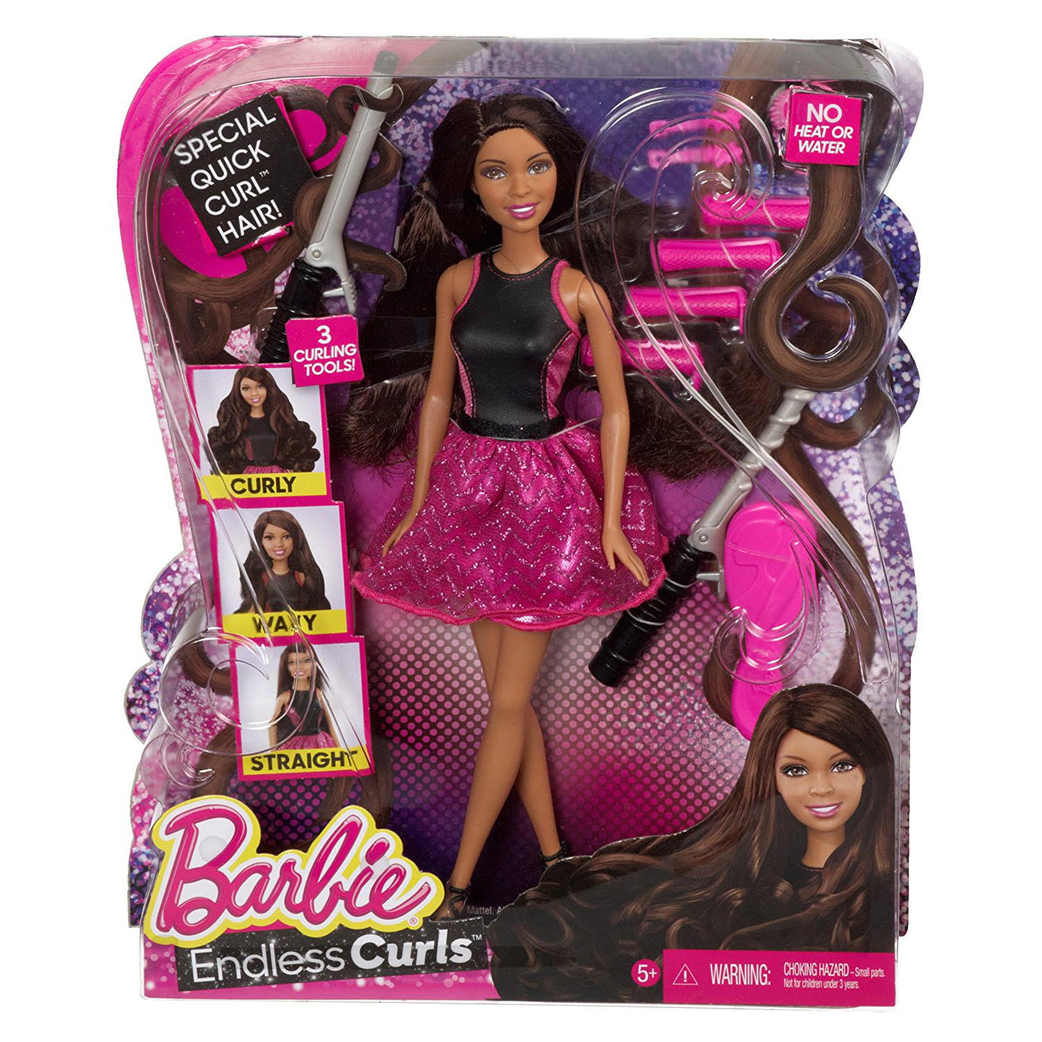 Dislocatie computer Streng Barbie Endless Curls Doll - Walmart.com