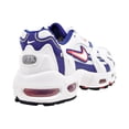 thumbnail image 3 of Nike Air Max 96 II Women's Shoes White-Grape Ice-Silver-Comet Red da2230-100, 3 of 6